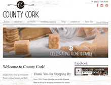 Tablet Screenshot of countycorkcollectibles.com